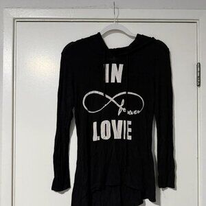 Long Sleeve Hooded Shirt